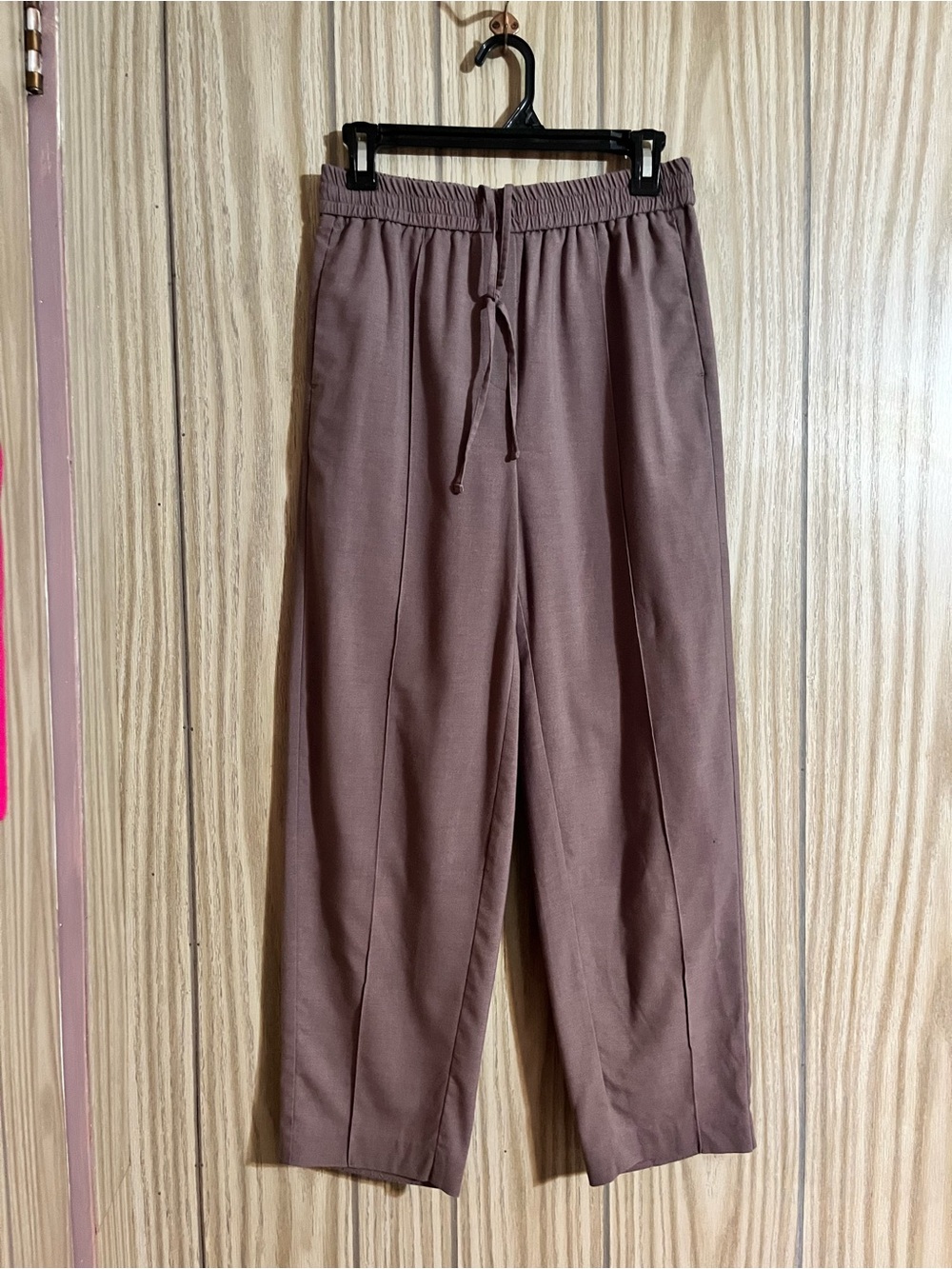 Frank And Oak Fluid Wide-Leg Drawstring Pants Size 6